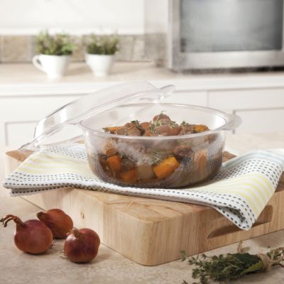 Stain-Proof Microwave Casserole Dish