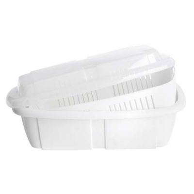 Oblong Lidded Berry Bowl