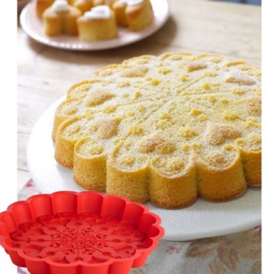 Kaleidoscope Heart Silicone Baking Tray