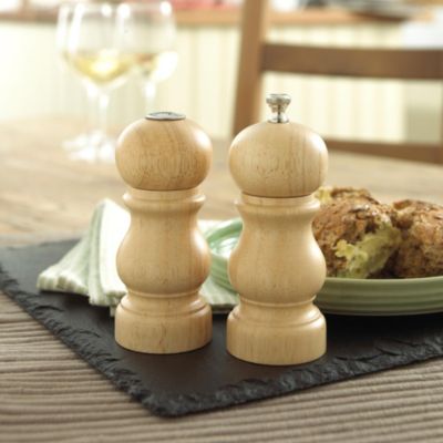 Wooden Salt & Pepper Set