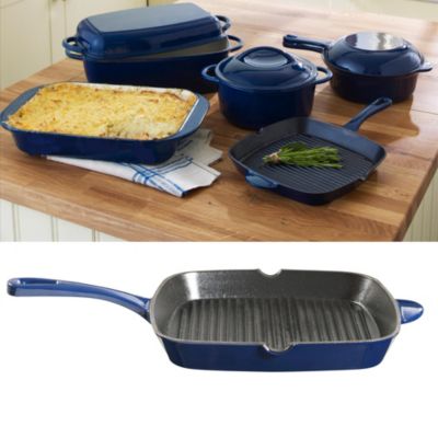 Lakeland Cast-Iron Griddle Pan