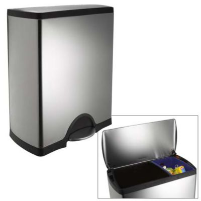 simplehuman&reg; Rectangular Recycler
