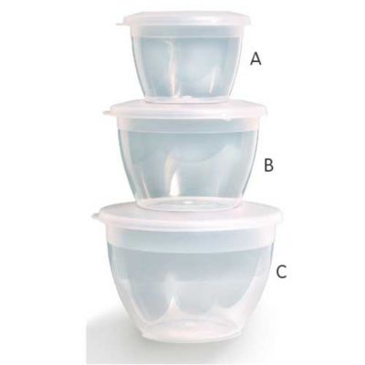 Lidded Pudding Basins