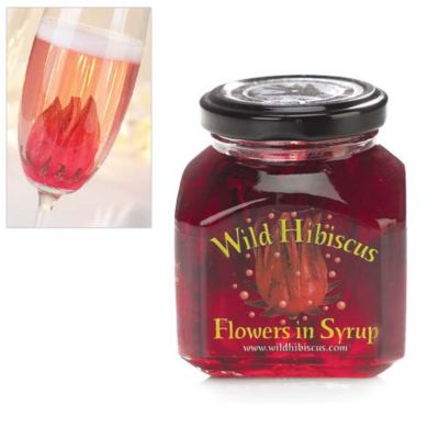 Wild Hibiscus Flowers in Syrup