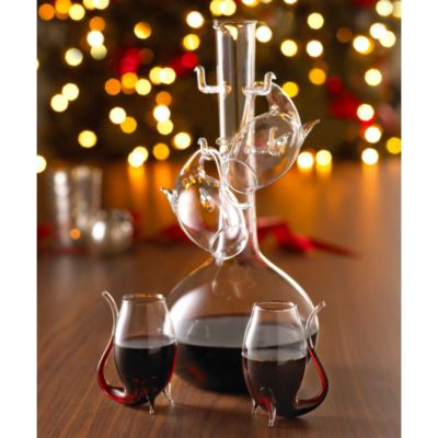 Top Ten Christmas Gifts for Lovers of English Food: Port Decanter Set &copy; lakeland.co.uk